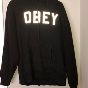 Men’s Reflective Obey Hoodie